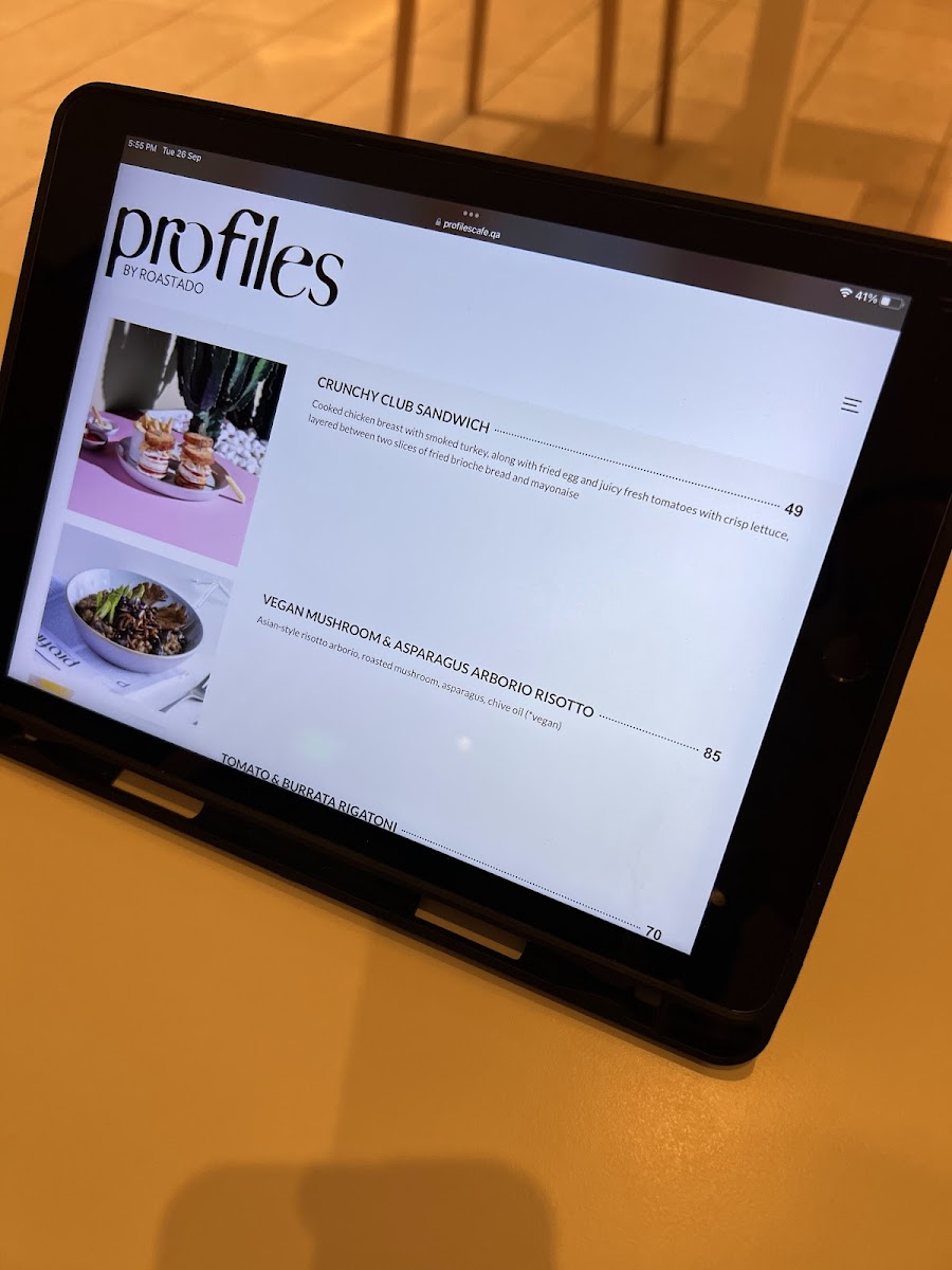 Menu - Profiles photo 2