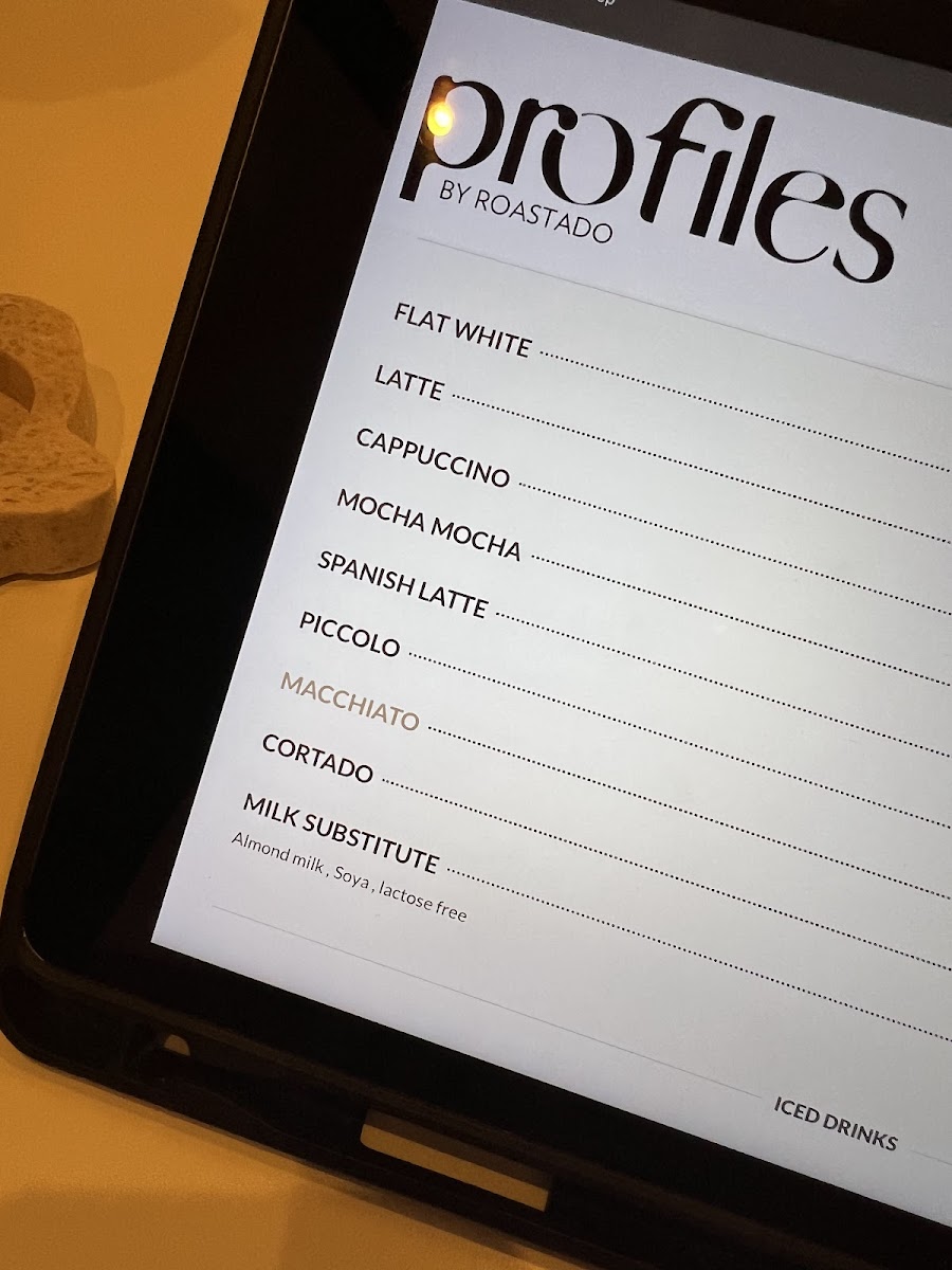 Menu - Profiles photo 4